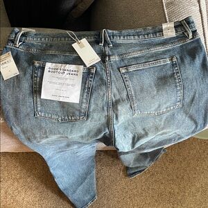 Good American Good Cowboy Bootcut Jeans Indigo783